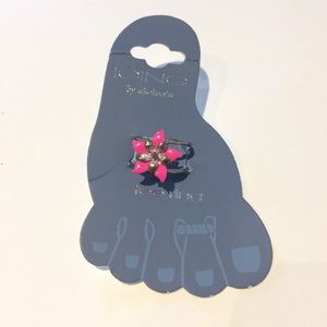 Flower Toe Ring